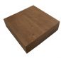 Preview: Bowl Blank Sycamore, Choco 200x200x75mm